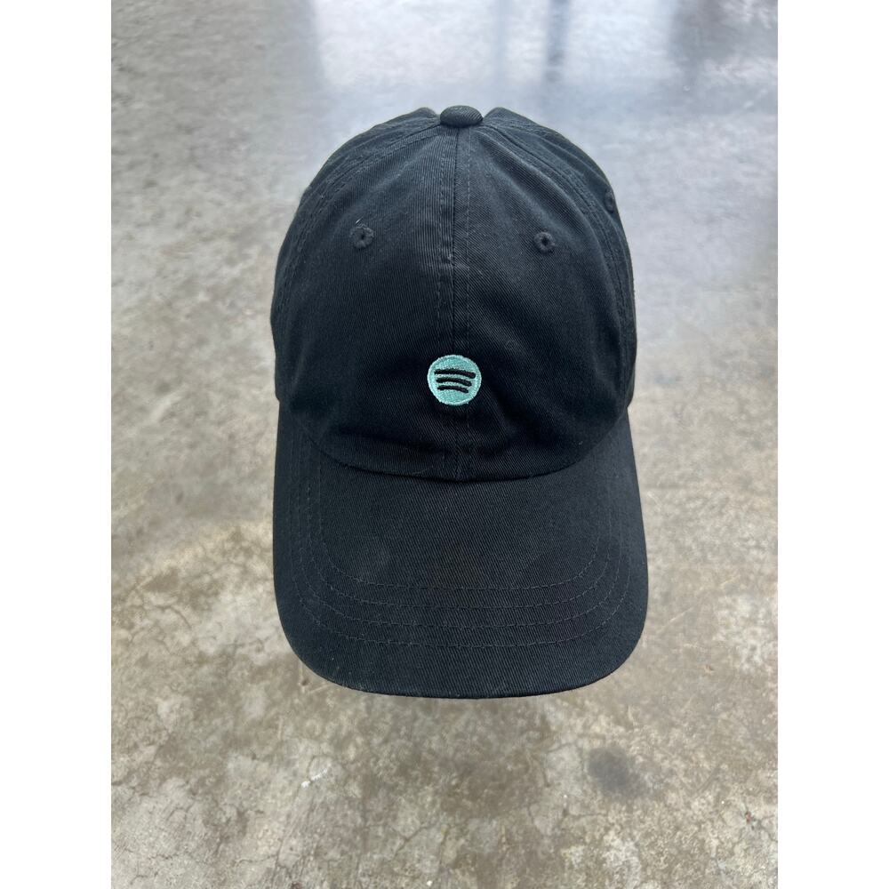 SPOTIFY The Classics Snapback Hat Cap Black One Size Adjustable Dad Hat